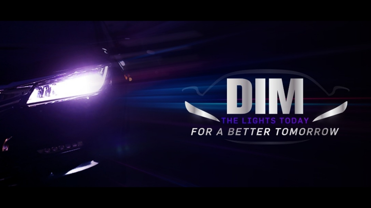 Apollo Tyres urges each one of us to #DimTheLights! for a safer driving experience at night