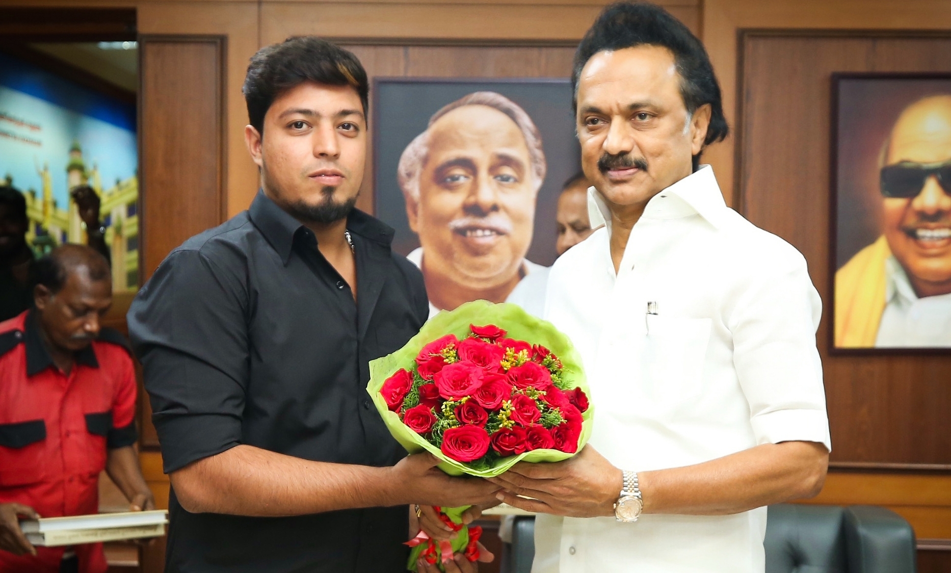 MD khan- 'Voice of People' congratulates CM MK Stalin for his success - Digpu News